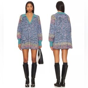 Free People Seasons of Sun Mini Tunic Sweater